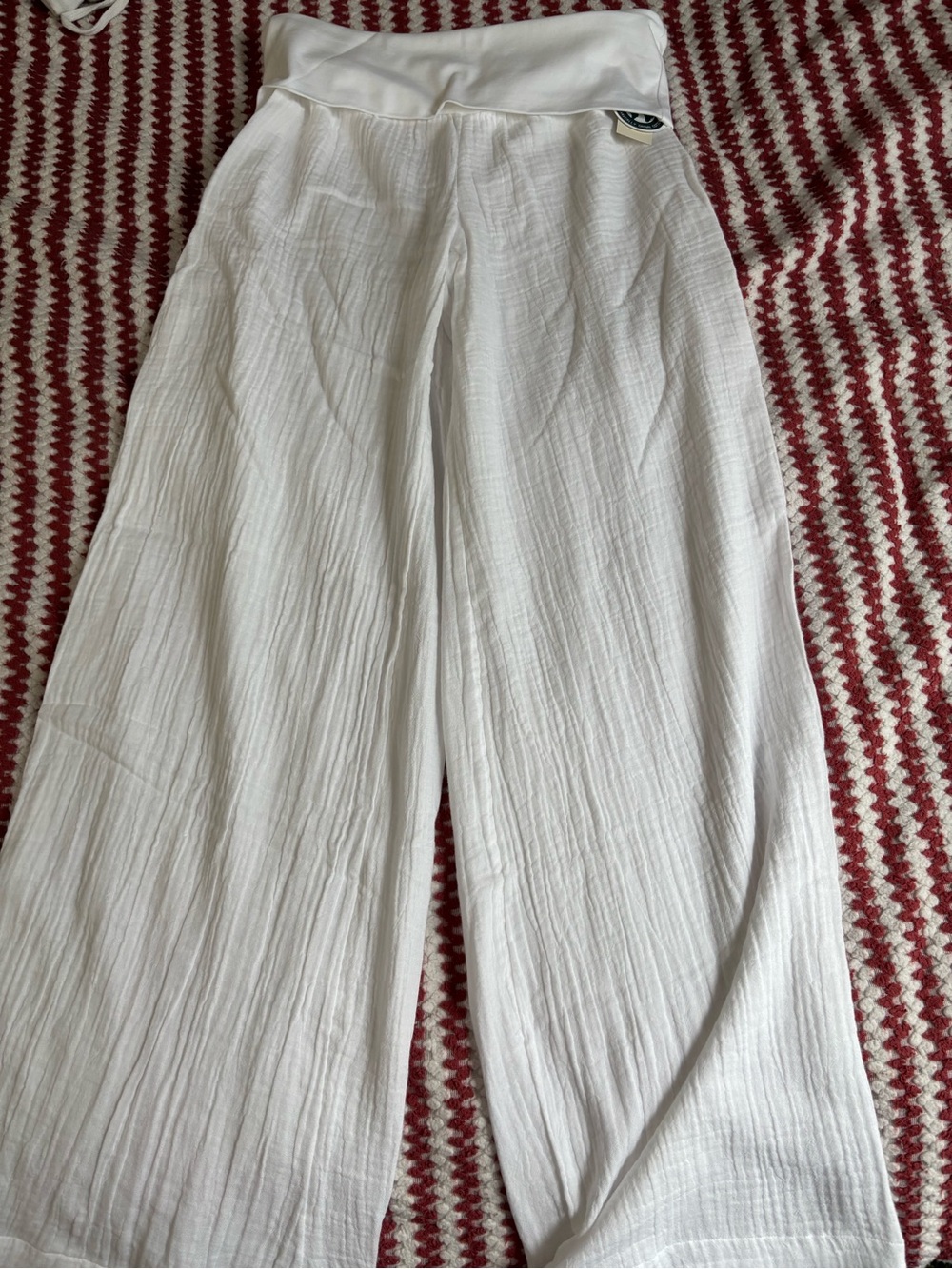 Aeropostale White Wide Leg Pants